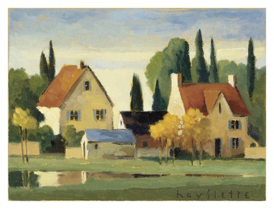 Town Country Vii by Max Hayslette Pricing Limited Edition Print image