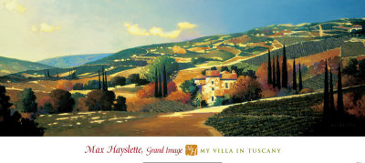 My Villa In Tuscany by Max Hayslette Pricing Limited Edition Print image