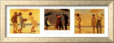 Vettriano Trio by Jack Vettriano Pricing Limited Edition Print image