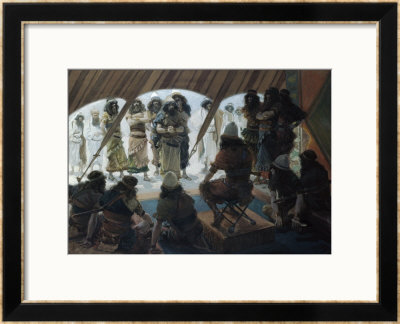 Achan And Joshua by James Tissot Pricing Limited Edition Print image