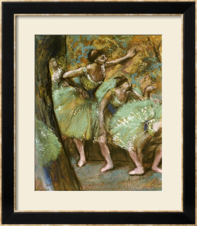 Danseuses, Pastel On Paper, 1898 by Edgar Degas Pricing Limited Edition Print image