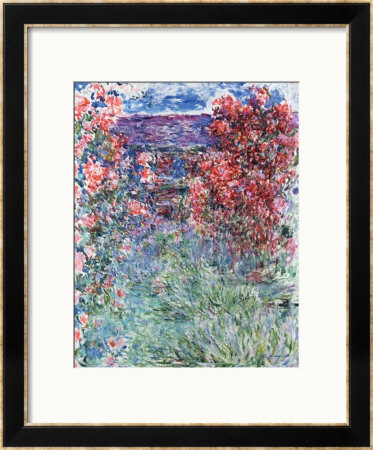 The House At Giverny Under The Roses, 1925 by Claude Monet Pricing Limited Edition Print image