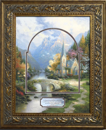 Mountain Chapel by Thomas Kinkade Pricing Limited Edition Print image