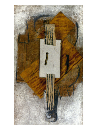 Picasso: Violin, 1913-14 by Pablo Picasso Pricing Limited Edition Print image