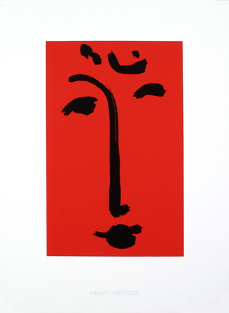 Viso Maschera (Red) by Henri Matisse Pricing Limited Edition Print image