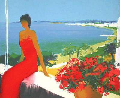 La Baie De Cannes by Emile Bellet Pricing Limited Edition Print image