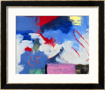Abstract, Red, Blue by Patricia Brown Pricing Limited Edition Print image