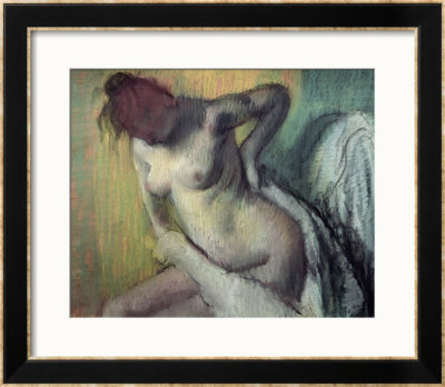 Woman Drying Herself by Edgar Degas Pricing Limited Edition Print image