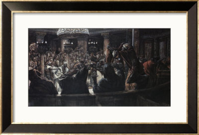 The High Priest Rends His Clothes by James Tissot Pricing Limited Edition Print image