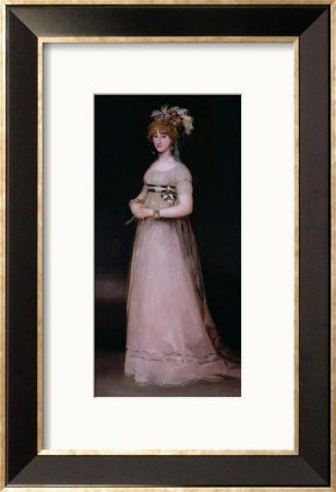Portrait Of Maria Theresa De Bourbon Y Vallabriga, The Condesa De Chinchon, 1801 by Francisco De Goya Pricing Limited Edition Print image