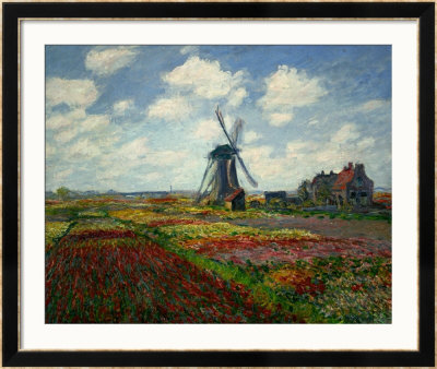 A Field Of Tulips In Holland, 1886 by Claude Monet Pricing Limited Edition Print image