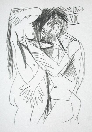 Le Gout Du Bonheur 57 by Pablo Picasso Pricing Limited Edition Print image