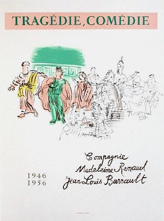 Af 1956 - Tragedie, Comedie by Raoul Dufy Pricing Limited Edition Print image