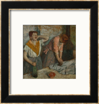 Ironing Women, Circa 1884-1886 by Edgar Degas Pricing Limited Edition Print image