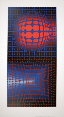 Vega Pauk 103 by Victor Vasarely Pricing Limited Edition Print image