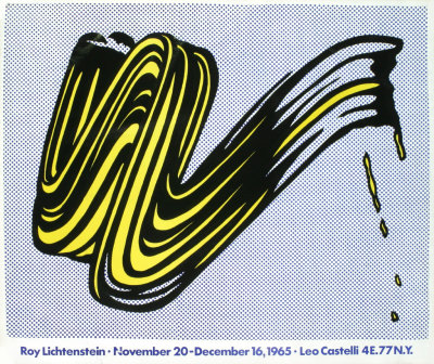 Leo Castelli 1965, Brushstrokes by Roy Lichtenstein Pricing Limited Edition Print image