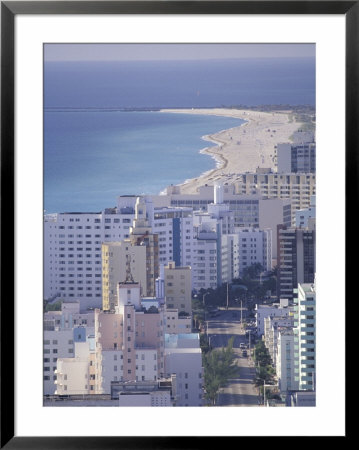 Collins Avenue, Miami Beach, Florida, Usa by Robin Hill Pricing Limited Edition Print image