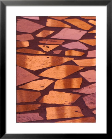 Light Reflecting On Tiles, The John And Mable Ringling Museum Of Art, Sarasota, Florida, Usa by Adam Jones Pricing Limited Edition Print image