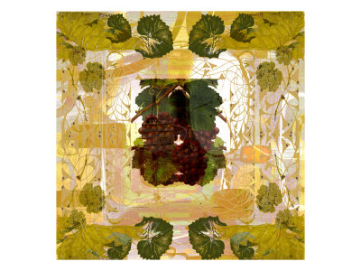 Nouveau Grapes Iii by Miguel Paredes Pricing Limited Edition Print image
