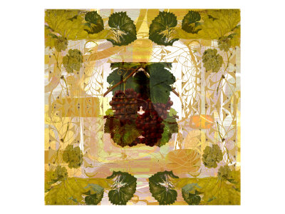 Nouveau Grapes Iii by Miguel Paredes Pricing Limited Edition Print image
