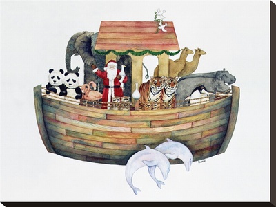 Noah Dressed For Christmas by Bambi Papais Pricing Limited Edition Print image