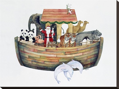 Noah Dressed For Christmas by Bambi Papais Pricing Limited Edition Print image