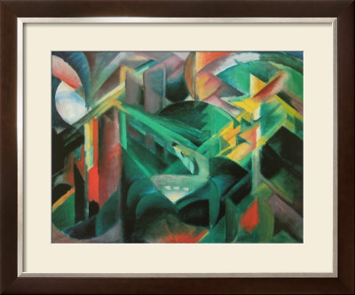 Doe In The Monastery Garden, 1912 by Franz Marc Pricing Limited Edition Print image