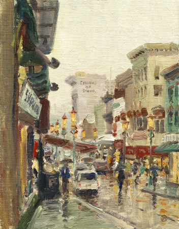 San Francisco, Chinatown by Thomas Kinkade Pricing Limited Edition Print image