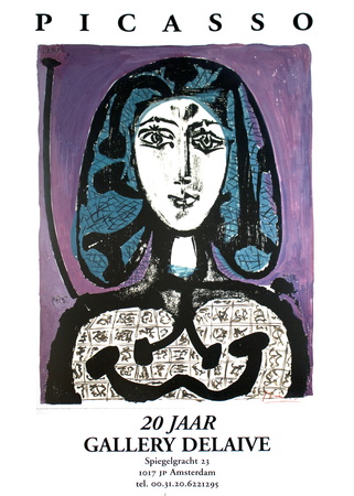 La Femme A La Resille by Pablo Picasso Pricing Limited Edition Print image