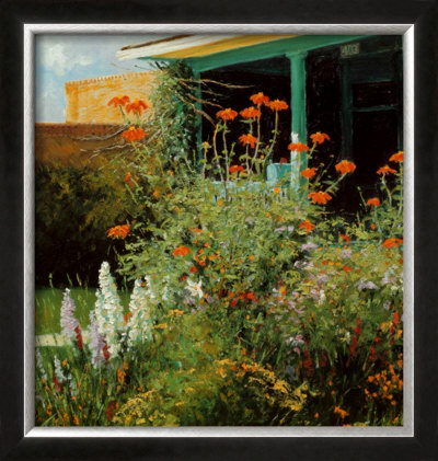 Flower Garden, Santa Fe Opera, 1995 by Dan Bodelson Pricing Limited Edition Print image