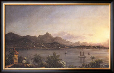 The Harbor At Rio De Janiero by Martin Johnson Heade Pricing Limited Edition Print image