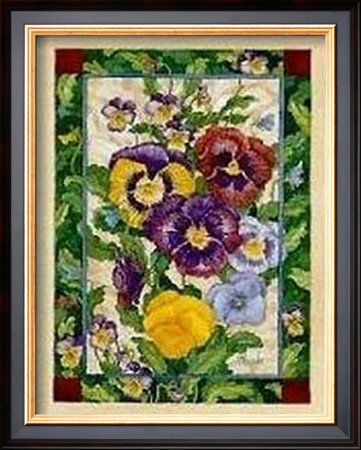 Pansy Family Ii by Paul Brent Pricing Limited Edition Print image