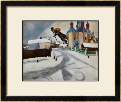 Above Witebsk by Marc Chagall Pricing Limited Edition Print image