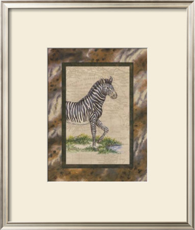 Zebra by Janet Kruskamp Pricing Limited Edition Print image