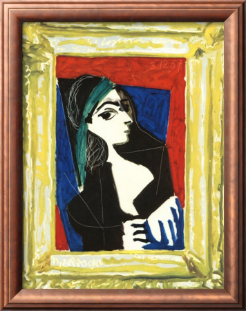 Portrait De Jaccqueline by Pablo Picasso Pricing Limited Edition Print image