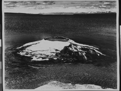 The Fishing Cone -- Yellowstone Lake, Yellowstone National Park, Yellowstone, Wy by Ansel Adams Pricing Limited Edition Print image
