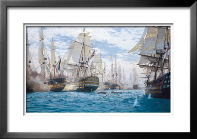 Battle Of Trafalgar by Steven Dews Pricing Limited Edition Print image