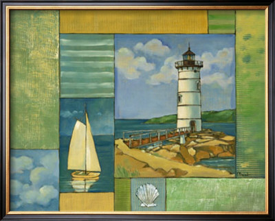 Lighthouse Collage Ii by Paul Brent Pricing Limited Edition Print image