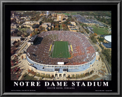 Notre Dame Stadium by Mike Smith Pricing Limited Edition Print image