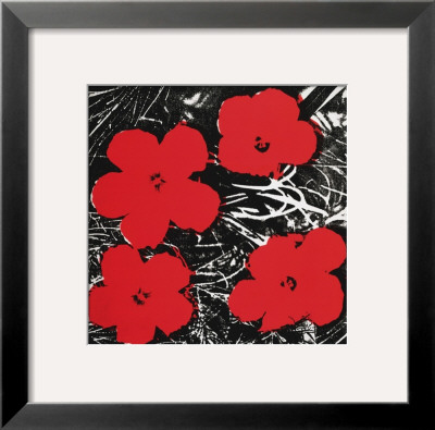 Flowers (Red), C.1964 by Andy Warhol Pricing Limited Edition Print image
