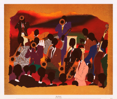 Big Band by Leroy Campbell Pricing Limited Edition Print image