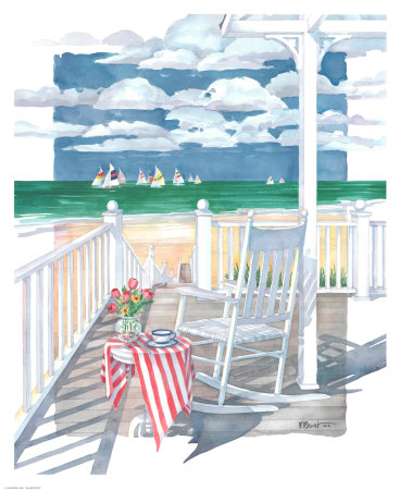 Sunnyside Ii Deck by Paul Brent Pricing Limited Edition Print image