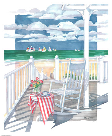 Sunnyside Ii Deck by Paul Brent Pricing Limited Edition Print image
