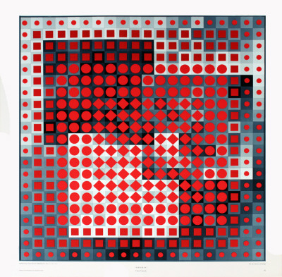 Harmas by Victor Vasarely Pricing Limited Edition Print image