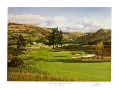 Gleneagles, Pga Centenary Course by Graeme Baxter Pricing Limited Edition Print image
