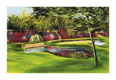 Sarazen Bridge, 15Th Hole by Nancy Raborn Pricing Limited Edition Print image