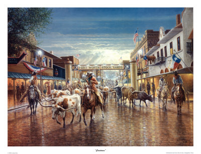 Cowtown by Jack Terry Pricing Limited Edition Print image