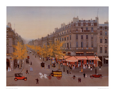 Grands Boulevards by Michel Delacroix Pricing Limited Edition Print image