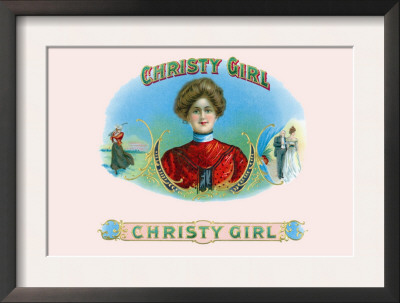 Christy Girl Cigars by Howard Chandler Christy Pricing Limited Edition Print image