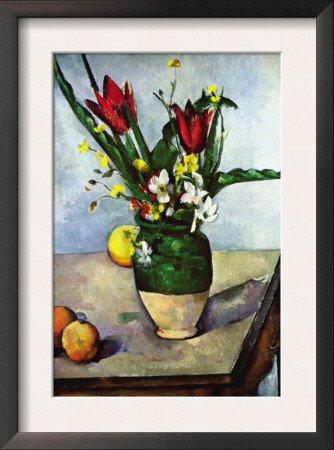 Still Life With Tulips And Apples by Paul Cezanne Pricing Limited Edition Print image